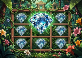 Diamond of Jungle Slot von BGaming mit Dschungel-Thema