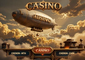 Zeppelin Crash-Spiel mit steigendem Luftschiff und Multiplikator