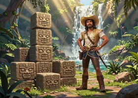 Gonzos Quest Avalanche-Slot mit Dschungel-Abenteuer von NetEnt