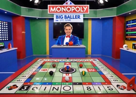 Monopoly Big Baller Live Game Show mit Bingo-Mechanik und Multiplikatoren